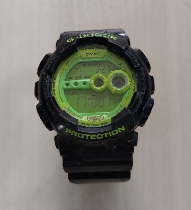 CASIO G-Shock 3263 GD-100SC Alarm Chronograph Men's DIGITAL Watch
