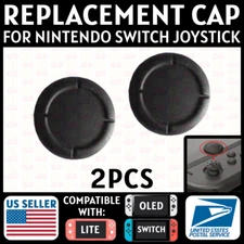 2x Thumb Stick Grip Caps For Nintendo Switch/Lite/OLED/NS Joy Con Replacement