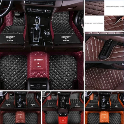 For Alfa Romeo Car Floor Mats Luxury Carpet Custom Waterproof Liners All Models - Foto 22 di 31