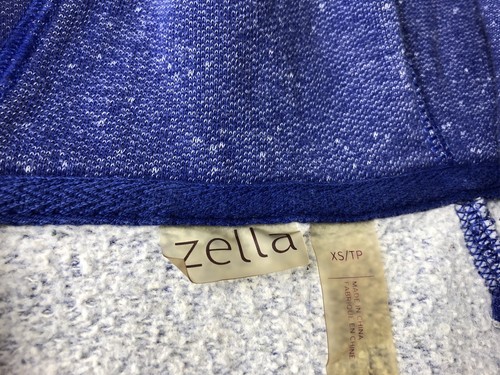Zella Hoodie Sweatshirt Blue Purple Women’s Size XS - Picture 5 of 12