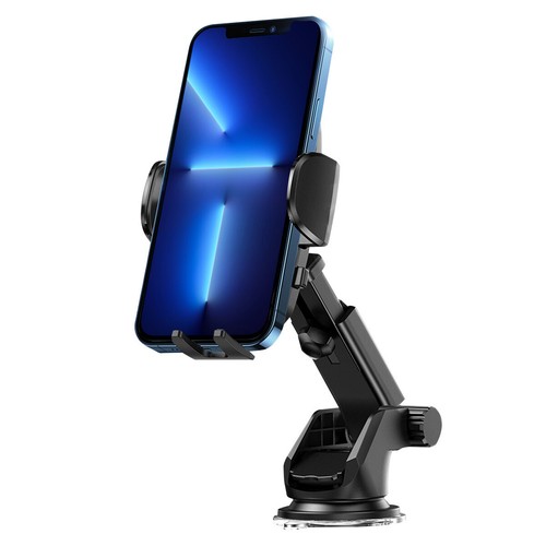 Car Phone Holder Mount Dashboard Windshield Stand iPhone Samsung Andriod&Truck - Picture 5 of 12