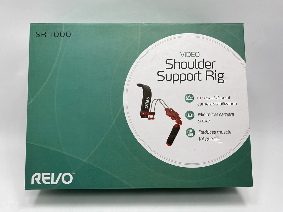 Revo SR-1000 Video Shoulder Support Rig-Support Strap-CounterWeight NEW NOS - Image 2 of 4