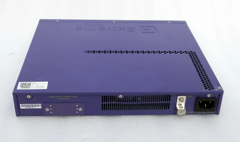 NOS EXTREME NETWORKS INC. MODEL X440-G2-12P-10GE4 COMMUNICATION NETWORK SWITCH - Image 4 of 4