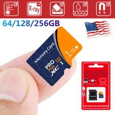 256GB Micro SD Card TF Flash Universal Memory Card 4K Fast Class 10 with Adapter