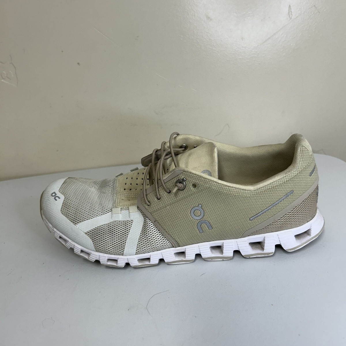 ON Women's Cloud 50/50 Running Sneaker Shoes, Sand/Snow