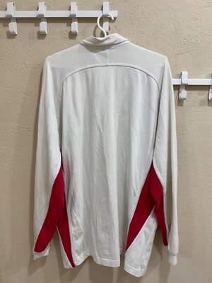 England 2001/2002 Home Rugby Union Shirt Nike Vintage Long Sleeve