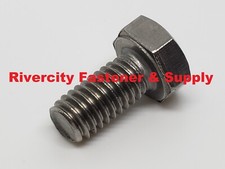 M6-1.0x12 Hex Head Cap Screws M6x1.0x12 Bolts 6mm x 1.0 x 12mm Bolt M6x1.0 x 12