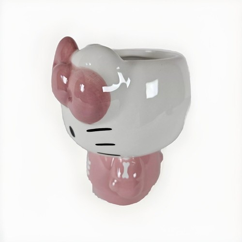 New Hello Kitty Halloween Pink Skeleton Ceramic Mug Rare Sanrio Collectible Cup - 第 3/3 張圖片