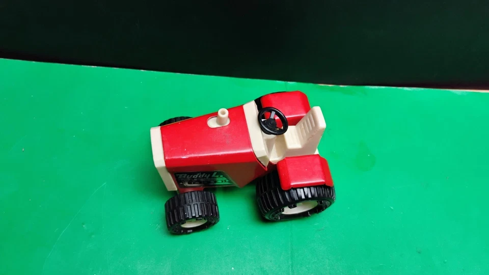 Tractor cortacésped Buddy L hecho en Japón rojo tractor solo LEER Foto 2 de 4