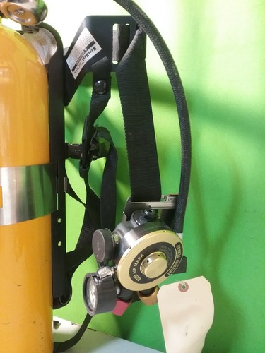MSA Self Contained Breathing Apparatus Ultralite Mask Tank Gauges - Picture 4 of 12
