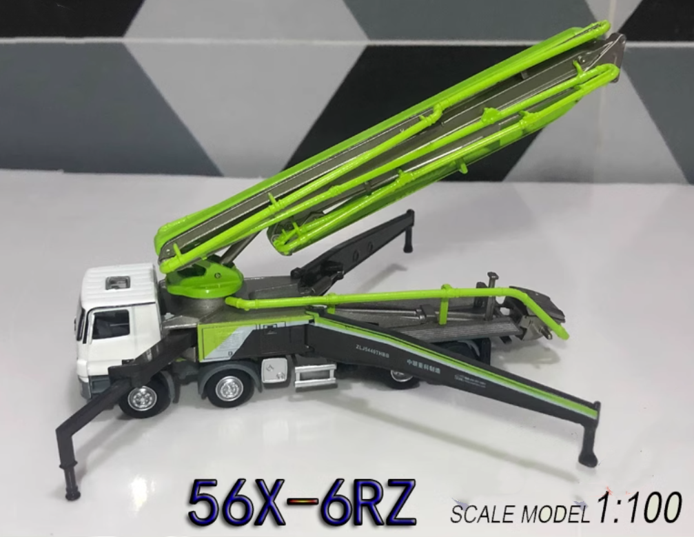 むりん 1:100 ZOOMLION ZLJ5440 THBBE 56X-6RZ Concrete Pump Truck