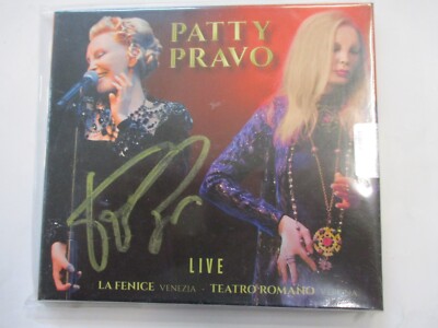 PATTY PRAVO - LIVE LA PHÖNICE RÖMISCHES THEATER - 2CD NEU HANDSIGNIERT 2018