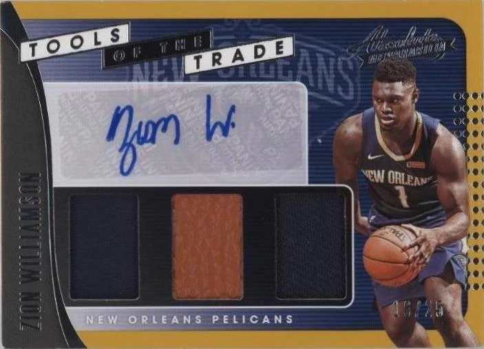 2019-20 帕尼绝对纪念品 - 锡安·威廉姆森 #T3-ZWL