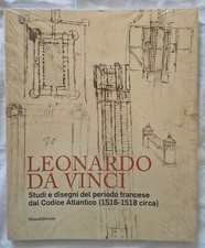 LEONARDO DA VINCI STUDI DISEGNI PERIODO FRANCESE DAL CODICE ATLANTICO  SIGILLATO