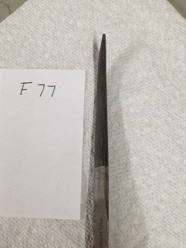 NEW FALCON TOOL DIEMAKER-RIFFLERS #505. Cut 2. 10" OAL. SWISS MADE (REF. #F77) - Picture 3 of 4