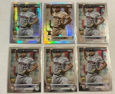 2022 Topps Chrome Luis Garcia Rookie Cup Lot x1 Prism x1 Refractor x4 Base Astro