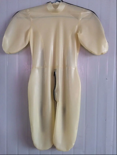 LATEX RUBBER GUMMI Catsuit Ganzanzug Bodysuit Anzug Overall Kostüm Suit
