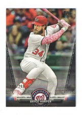 2018 Topps Series 2 Black Salute Bryce Harper #S-1