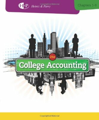 College Accounting Chapters 1 - 9 by James A Heintz | eBay