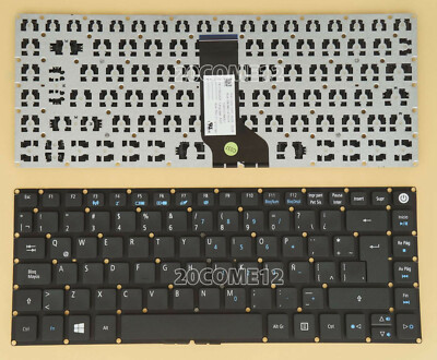 Clavier AZERTY Belge Pour Acer Aspire E5-473/474/491 - Neuf D'origine Avec Plasturgie