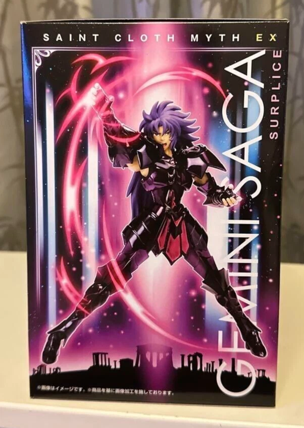 Figura de acción BANDAI Saint Seiya Saint Cloth Myth EX GEMINI SAGA SURPLICE Japón Foto 3 de 4