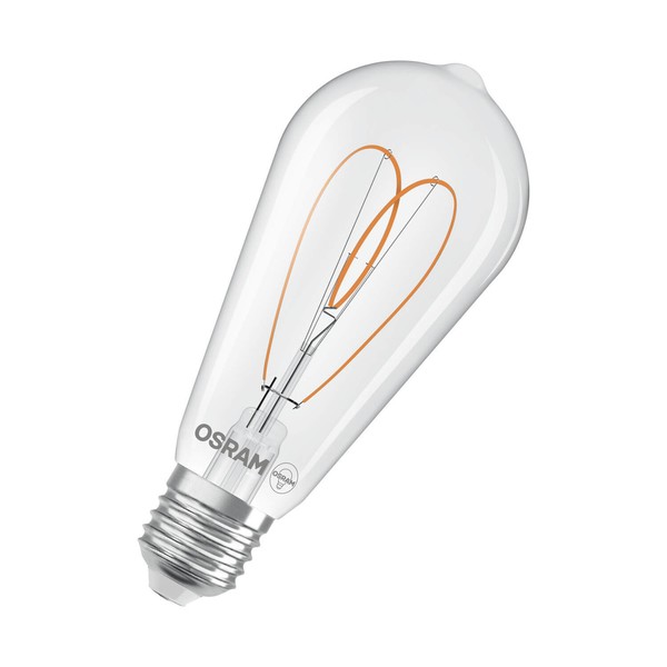 Osram Led Lampe Vintage 1906 Classic Edison 7.2W 927 Clear E27 Dimmbar Warmweiss-image