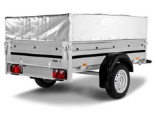 Telo copertina per sovrasponde a rete grigio per rimorchi Ellebi LBC3205