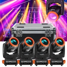230W Zoom Beam Moving Head Stage Lights Sharpy DMX Strobe Party Disco with Case