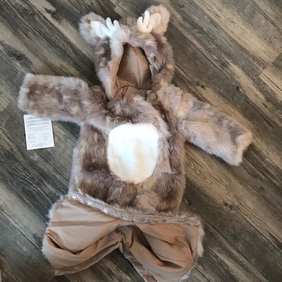 Reindeer Costume Kids Toddler Fawn Costume Soft And Snuggly Deer