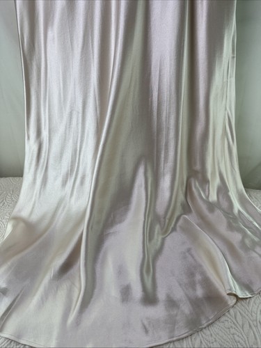 John Lewis Pure SILK Champagne Size 18 UK USA SIZE 12 Nightgown - Picture 21 of 24