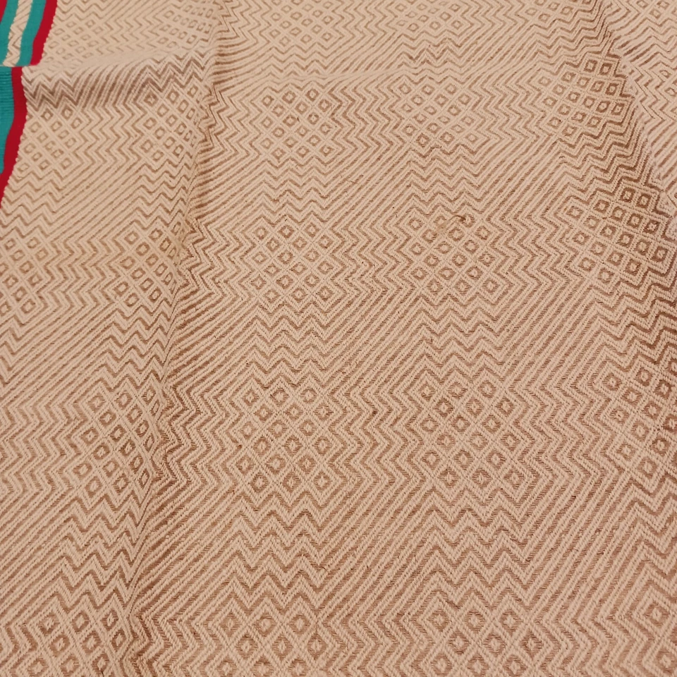 Lot de 2 torchons  anciens en  métis (coton et lin ) Basque– 60 x 77 cm –neuf - Photo 3/4