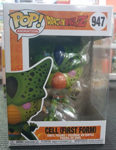 FUNKO POP ! ANIMATION DRAGON BALL Z 947 CELL (FIRST FORM) FIGURE COLLEZIONISMO 