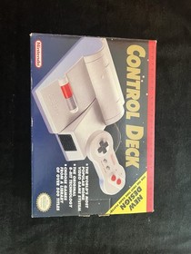 NES Control Deck Console In Box Matching Barcode Tested W/ Unripped PoP Tag