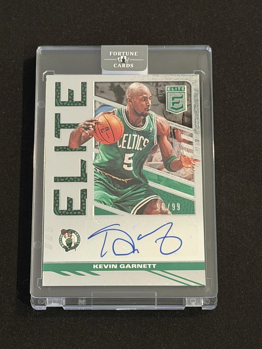 Kevin Garnett Basketball Autographed Sports Trading Cards