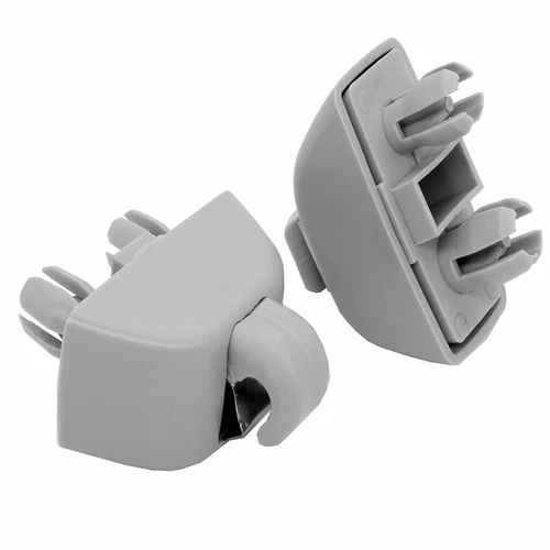 2× Halter Sonnenblende In Grau Für Vw Polo 6r Skoda Citigo Rapid Seat 6r0857561 - Bild 6 von 11