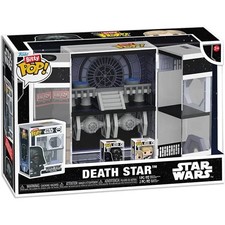 Death Star Bitty Pop! Playset #93561 Star Wars Funko Pop Bitty Box Playset box and figure