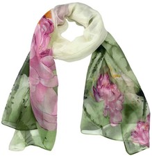Scarfs Lightweight Scarves Fashion Print Floral Pattern Shawls Wraps Women