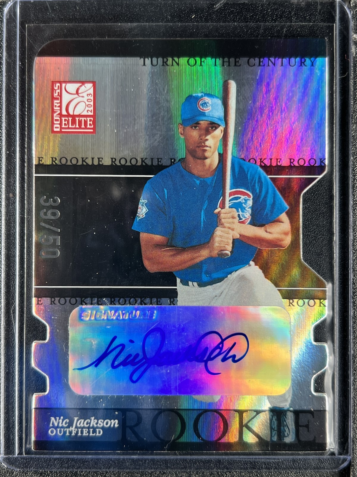 Jackson, Nic - 2003 Donruss Elite - Autograph - 39/50