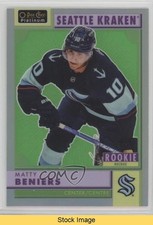 2022-23 O-Pee-Chee Platinum Retro Rookies Rainbow Matty Beniers #R-68 READ 1os2