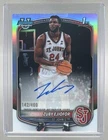 Zuby Ejiofor 2025 Bowman Chrome #CPA-ZE Refractor 1st RC Auto /499