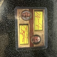 Michael Jordan Kobe Bryant  Historic Cuts Auto Fascimile Basketball Card