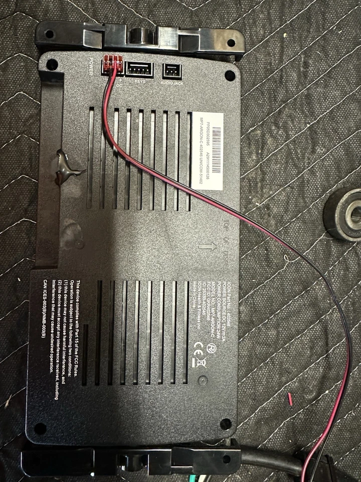 Consola de pantalla de cinta de correr NordicTrack T7.5S -solo tableta 449267 Foto 2 de 3