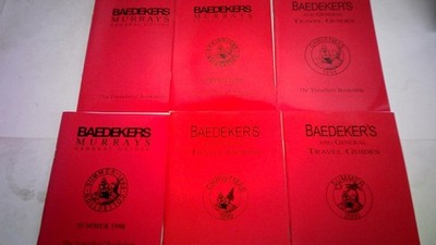 Baedekers Murrays General Guides.  6 Hefte