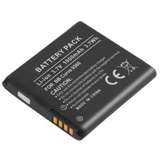 Batterie de Remplacement pour BlackBerry Curve 9360 Li-ion 1000mAh 3,7Wh, Noir
