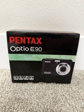  NEW Pentax Digital Camera Optio E90 10.1MP Black