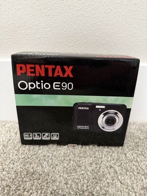*NEW* Pentax Digital Camera Optio E90 10.1MP Black