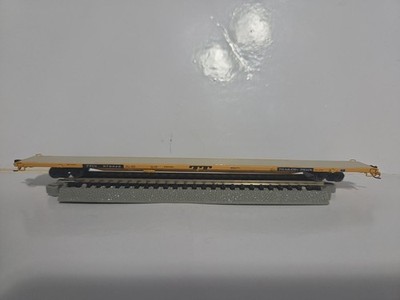 ATLAS N SCALE ACF 89' 4'' FLAT CAR (CONTAINERS) TRAILER TRAIN (TTCX) #976026...
