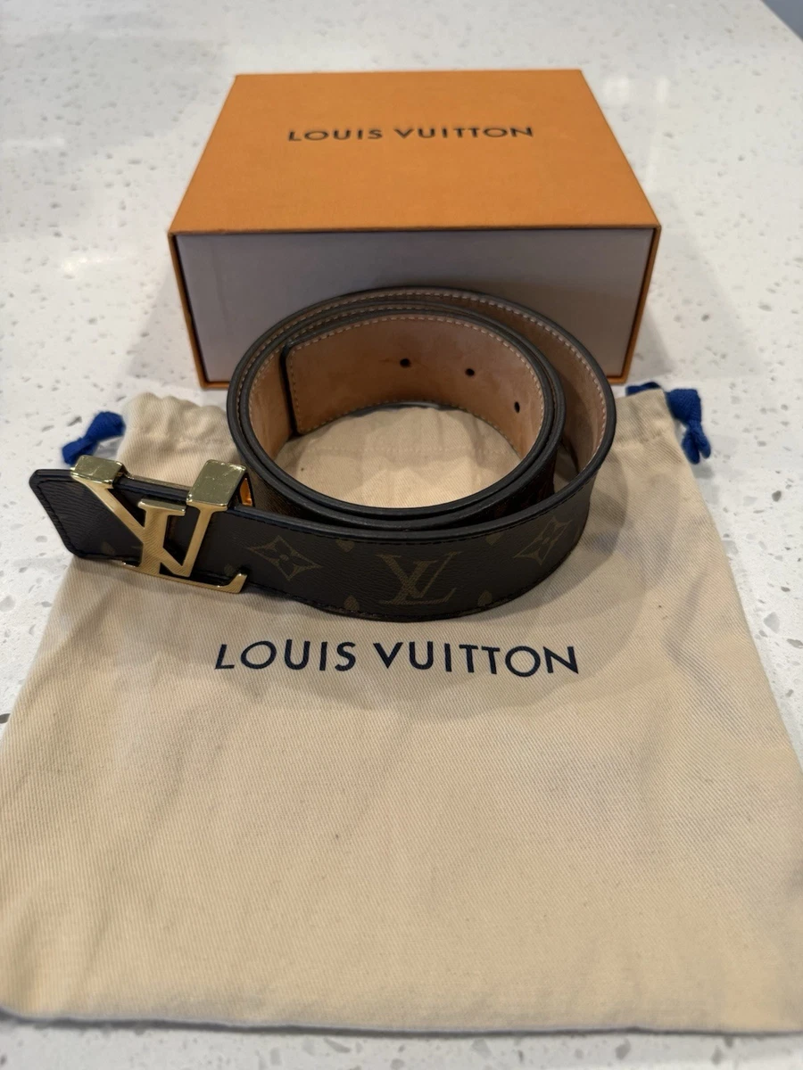Las mejores ofertas en Cinturones de Cuero Marrón Louis Vuitton