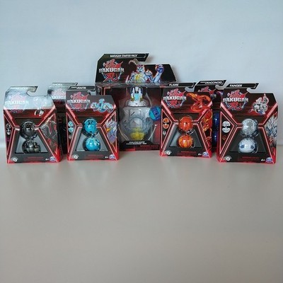Bakugan Battle Brawlers Gen 3 Lot of 6 plus Starter pack New