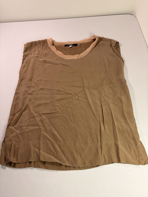Haldora Beige Top Designed In Rhinebeck, New York